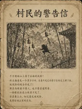 村民的警告信缩略图