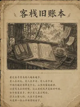 客栈旧账本缩略图
